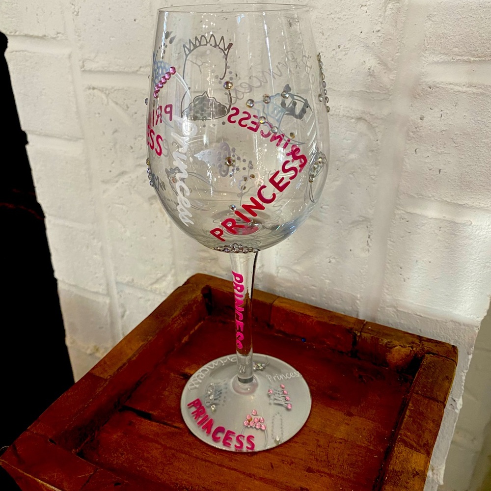 Lolita Princess wine glass